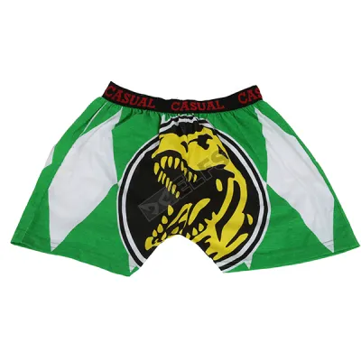 BOXER MOTIF Boxer Pria Dewasa Celana Dalam Santai Power Ranger Hijau Tua 3 xk_power_ranger_it_2