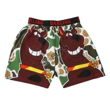 BOXER MOTIF Boxer Pria Dewasa Celana Dalam Santai Scooby Doo Coklat Tua