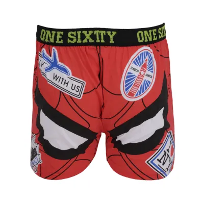 BOXER MOTIF BOXER PRIA DEWASA CELANA DALAM SANTAI SPIDERMAN MERAH CABE<br> 2 xk_spiderman_mc1