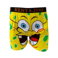 BOXER MOTIF Boxer Pria Dewasa Celana Dalam Santai Spongebob Kuning Tua