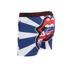 BOXER MOTIF Boxer Pria Dewasa Celana Dalam Santai Stone USA Biru Dongker