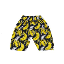 CELANA SANTAI ANAK Celana Dalam Pendek Anak Laki Laki Boxer Katun Gambar Banana Pattern Hitam